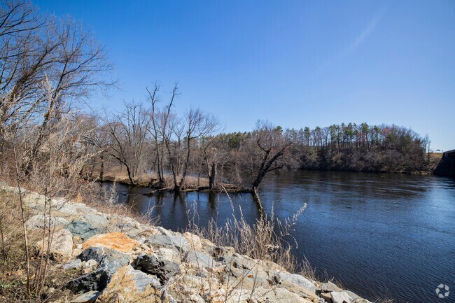 The Merrimack River near North Broadway offers scenic views and walking trails.