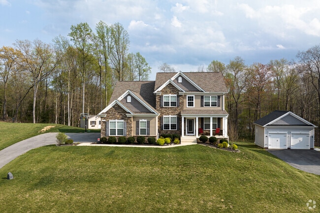 Neighborhoods full of Neo-Colonial homes give buyers plenty of options in Prince Frederick.