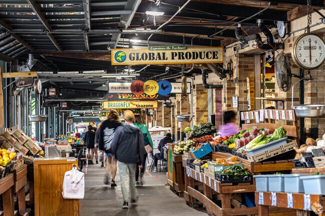 Grab some veggies at the River Market, just 5 miles from Roeland Park.