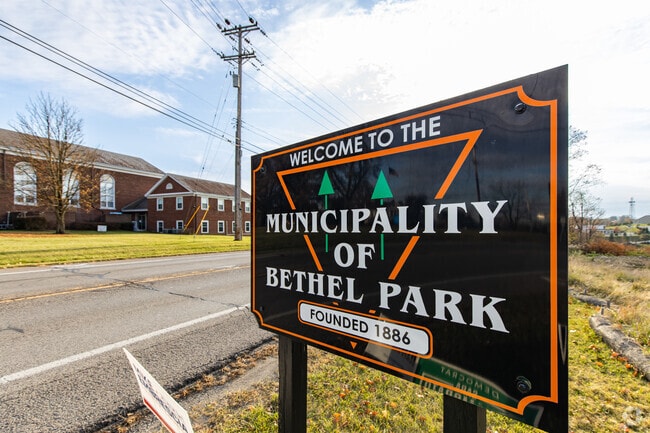 Bethel Park was founded in 1886 and is 7 miles south of Pittsburgh.