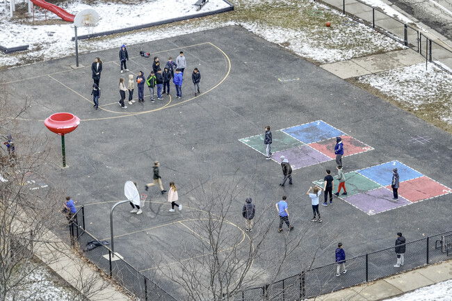 Kids will never want to leave the playground at Olson Elementary School.