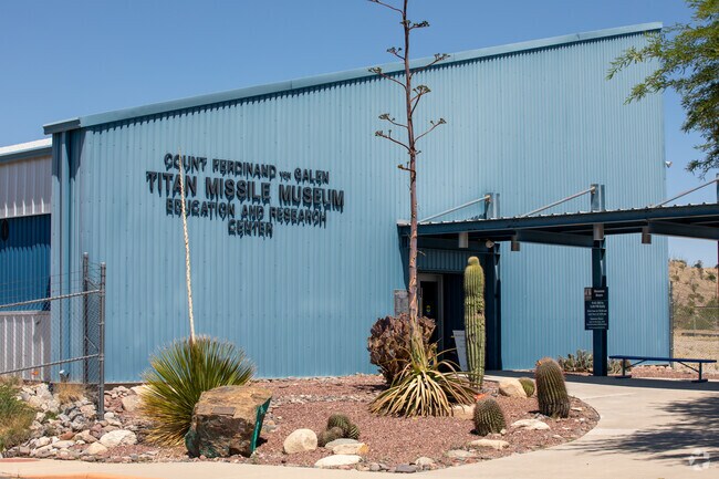 Sahuarita's Titan Missile Museum is located at a former ICBM site.