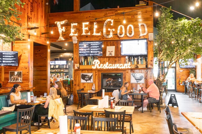 Carolina Forest's Sneaky Beagle offers dog-friendly dining with live music and a diverse menu, making it a local favorite.