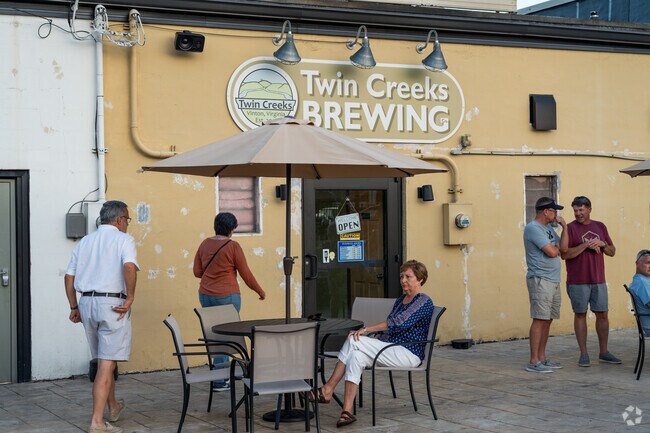 Twin Creeks Brewing is a popular gathering spot for craft beer enthusiasts in the area.