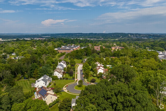 Small cul-de-sacs in Audubon give a community feeling with privacy.