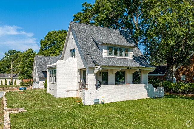 There are many Bungalow homes in the Plaza Midwood neighborhood of Charlotte.