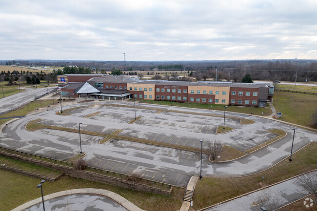 The student population of Ramsey Middle is 973 and the school serves 6-8.