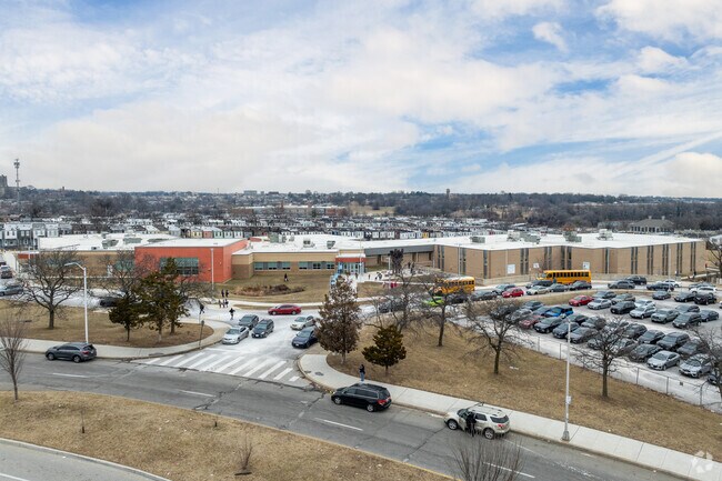 Sharp-Leadenhall Elementary School has a student-teacher ratio of 3 to 1.