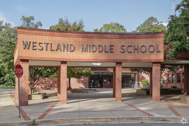 The Westland Middle School offers a quality education to children living in Chevy Chase Terrace.
