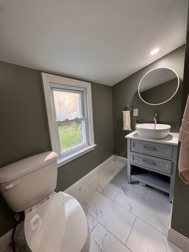 Brand new full bathroom