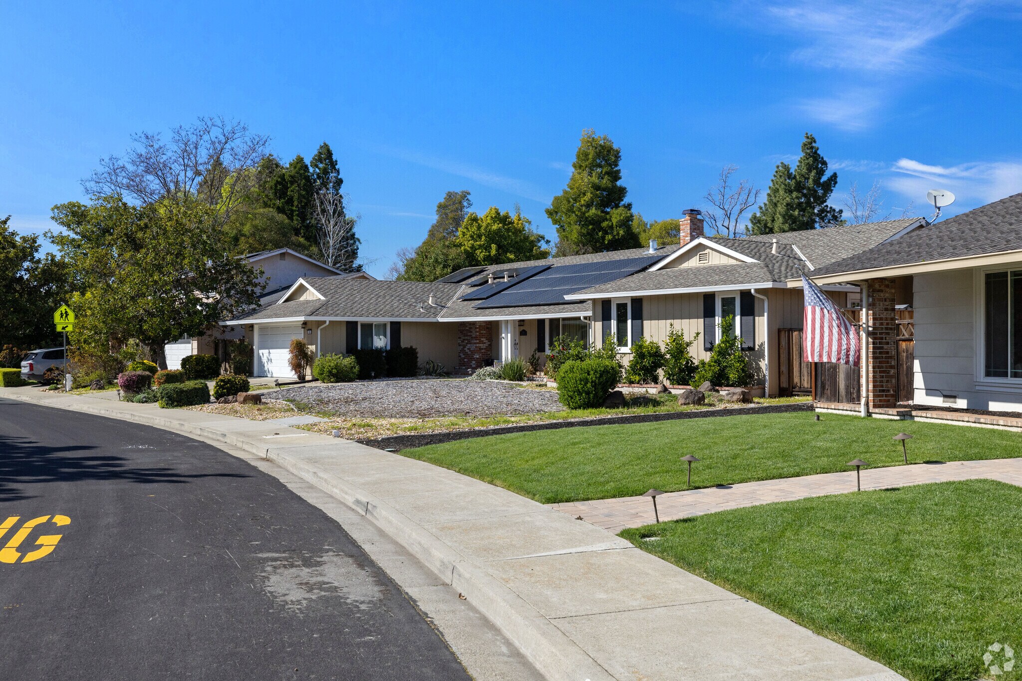 Suburban harmony Rows of homes lining Northgate streets.
