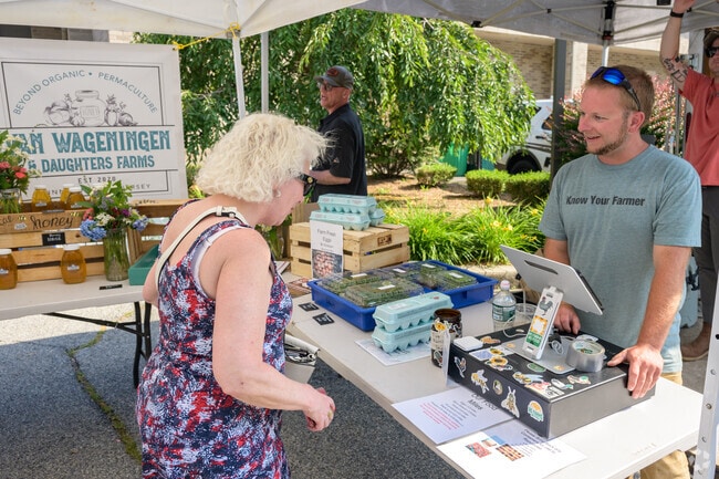 Meet and chat with the local farmers that grow the produce at the Kinnelon Farmer's Market.