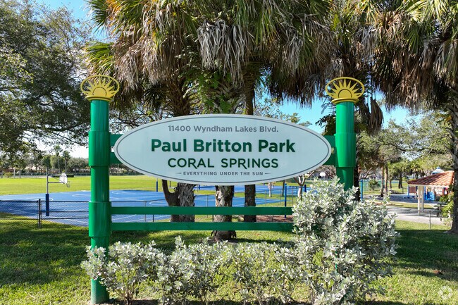 Wyndham Lake residents can enjoy Paul Britton Park