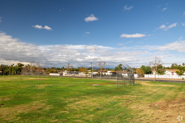 Students enjoy the atmosphere at Tomas Rivera Middle School in Perris.