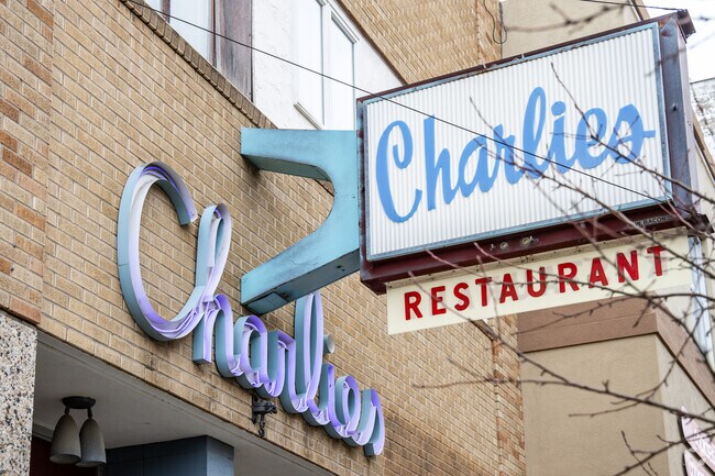 Charlies is a popular cafe in downtown Minot.