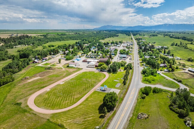 Red Lodge has great access to the outdoors with mountains, creeks, and open space all around it.