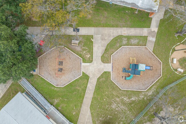Wooten Elementary School's playground is a vibrant haven where laughter echoes.