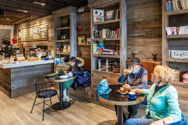 Stop into One Spring Coffee Shop in Syosset for excellent coffee and a cozy atmosphere.