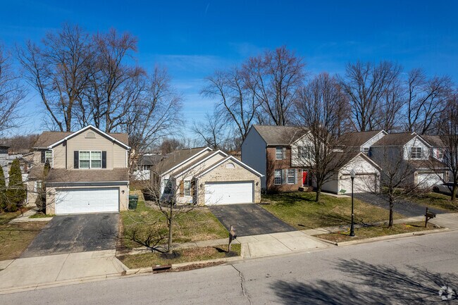 Ranchers and split levels are common in the neighborhood.