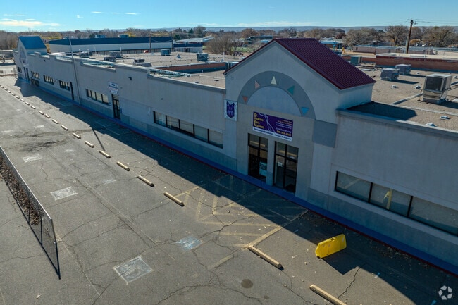 El Camino Real Academy Charter School front entrance.