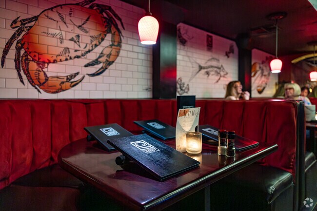 Crabby's is a Wilson-Hutton favorite for date night.