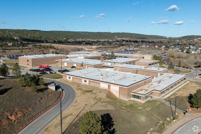 The vibrant halls of Stevens High School in Rapid City buzz with student creativity and collaboration.