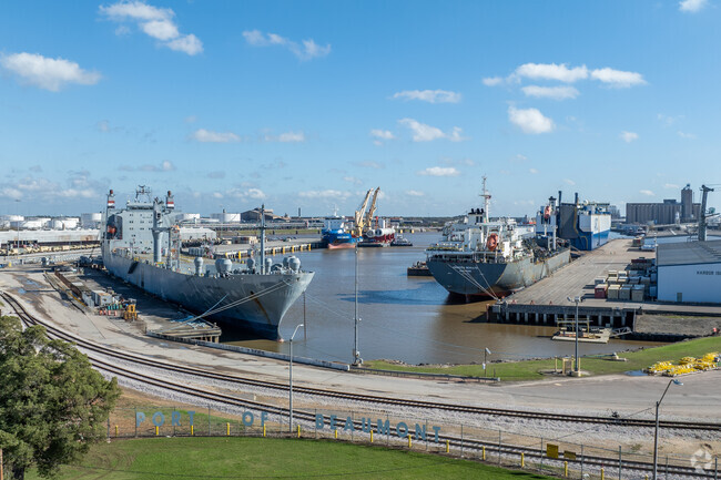 Beaumont is situated on the banks of the Sabine and Neches Rivers.