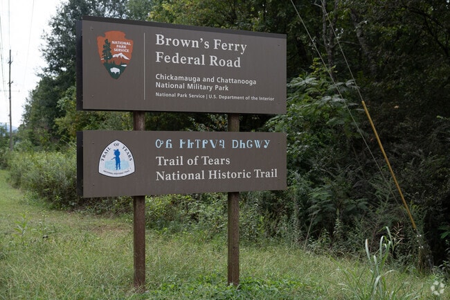 Much of Moccasin Bend is dedicated to preserving and studying its historic landscape.