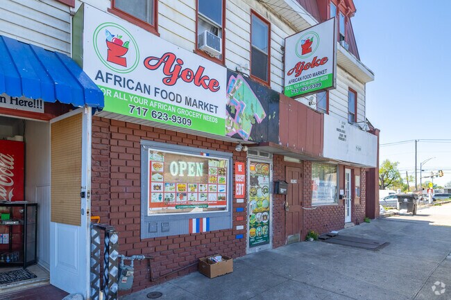 International food markets such as Ajoke African Food Market line Derry Street in South Allison Hill.