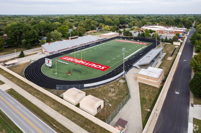 Southport High School in Indianapolis has a great football stadium.