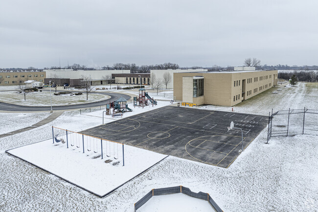 Students will enjoy the playground at Creekside Middle School.