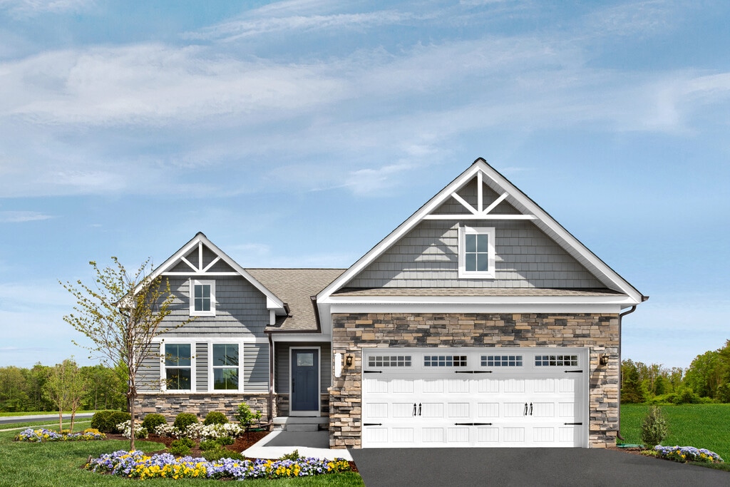 The Dominica Spring with rear covered porch for December move-in available for just $415,000! Don't wait, schedule your visit today!