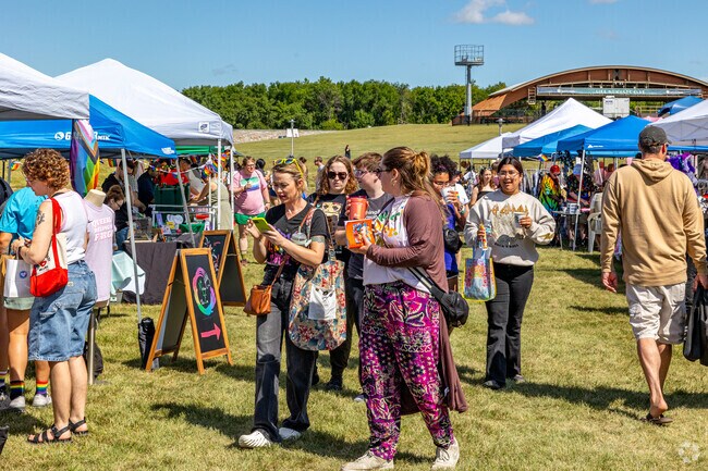 Pride in the Park is an annual event close with a variety of activities.