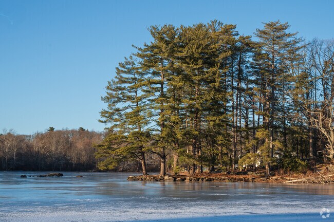 Sunsets at Brierly Pond makes Bramanville Village a country beauty.