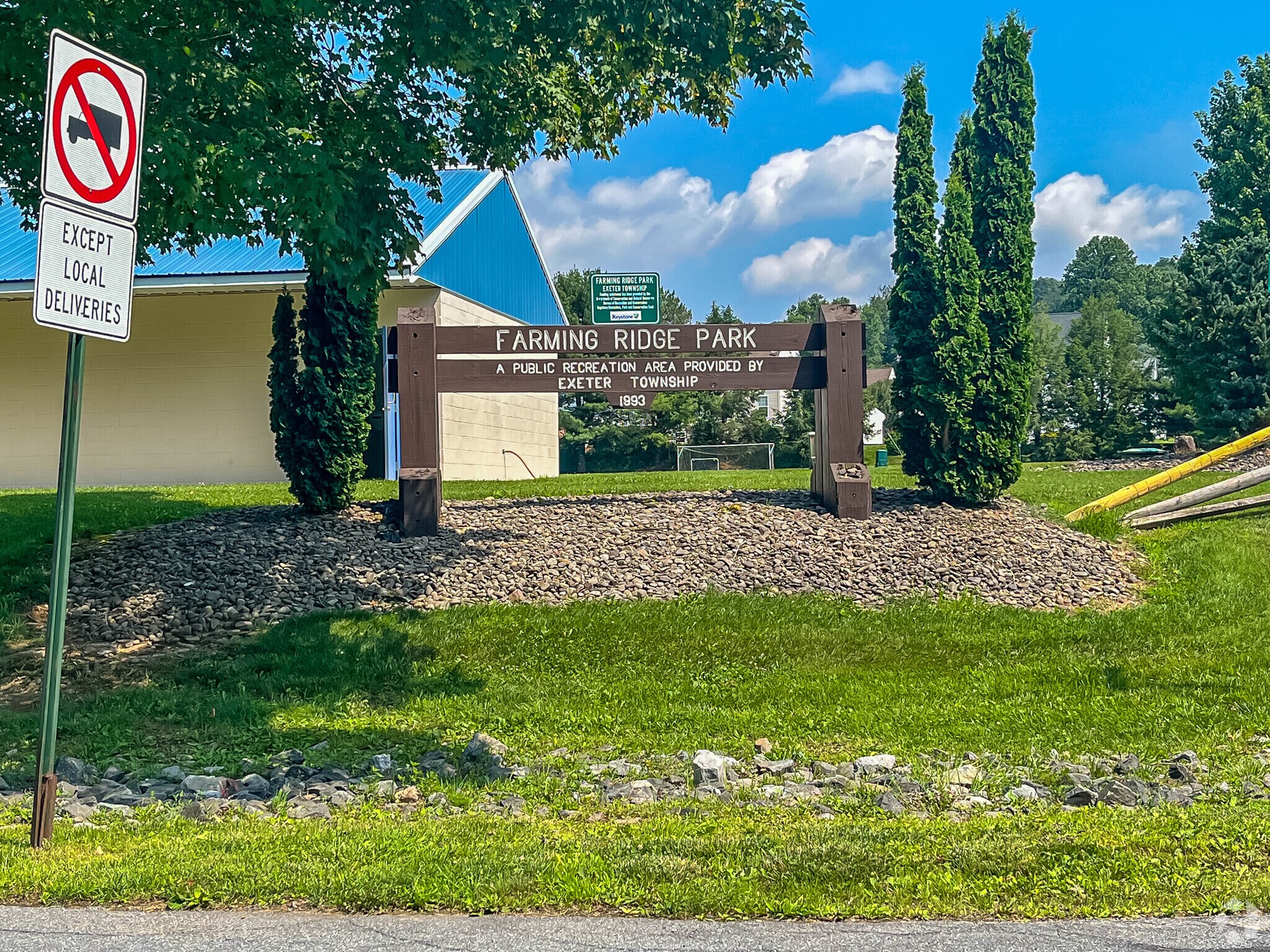 Bring the kids down to Farming Ridge Park in Jacksonwald.