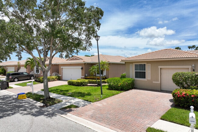 Single family homes lining up on the streets of Andros Isle neighborhood.