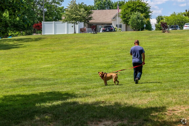Franconia is very pet-friendly, and residents have many walking trails.