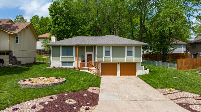 Split-level homes built in the 1970s until now are common in Raytown.