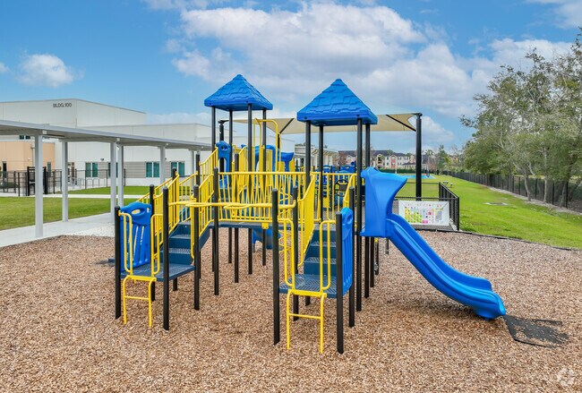 Winegard Elementary School has a large playground and P.E. area.