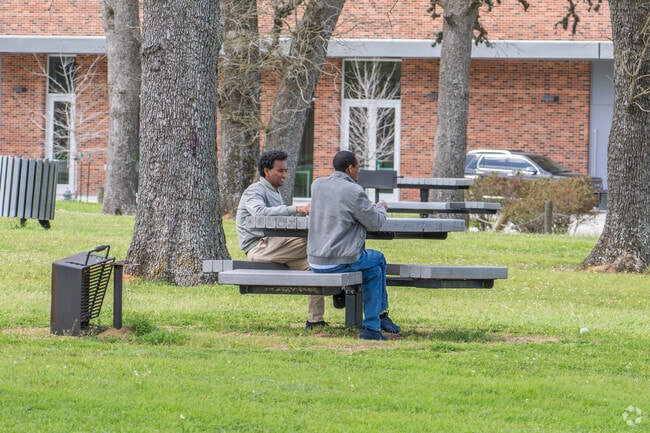Student Park, in Prairie View, offers a serene environment for students to relax.