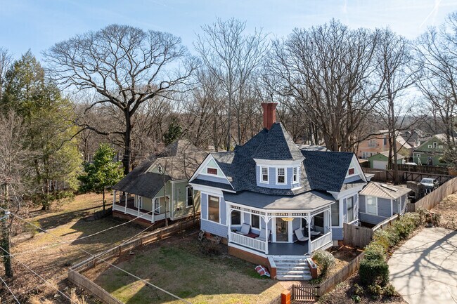 Larger Queen Anne styled historic homes can be had in the Oakland area.