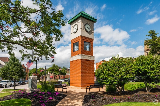 The Berea Triangle is home to Berea's iconic clock tower.