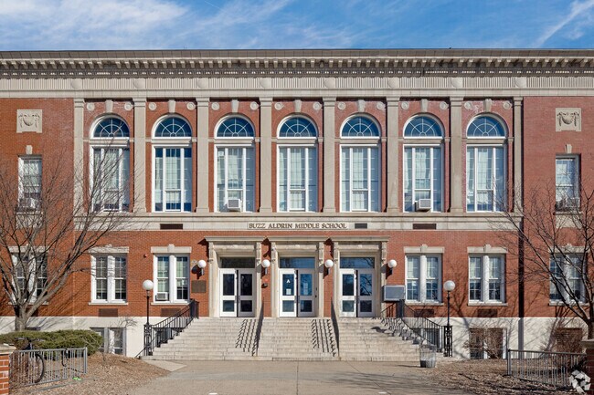 Buzz Aldrin Middle School is a vibrant educational hub dedicated to nurturing students in the Upper Montclair community.