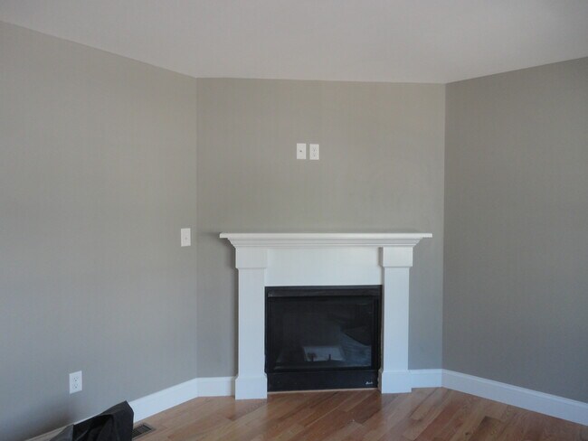 Fireplace in living room