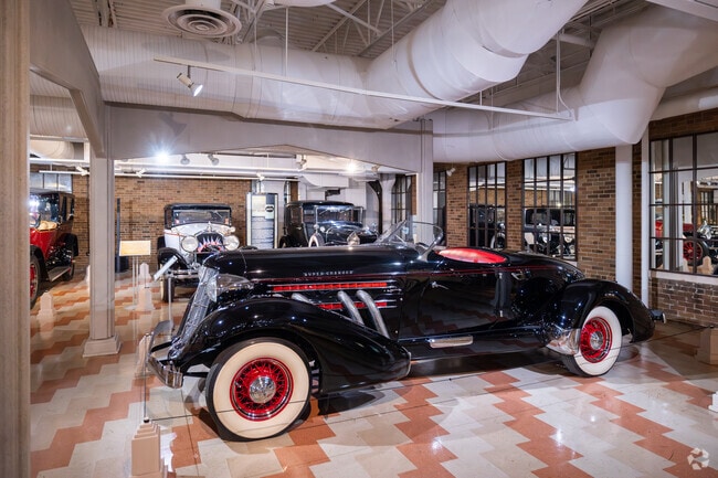 The Auburn Cord Duesenberg Automobile Museum in Auburn is dedicated to preserving cars built by Auburn Automobile, Cord Automobile, and Duesenberg Motors Company.