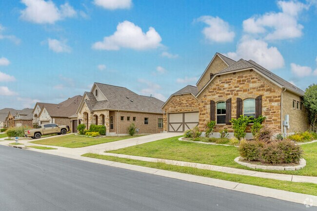 River Bend has pockets of newly built homes in Georgetown, TX.