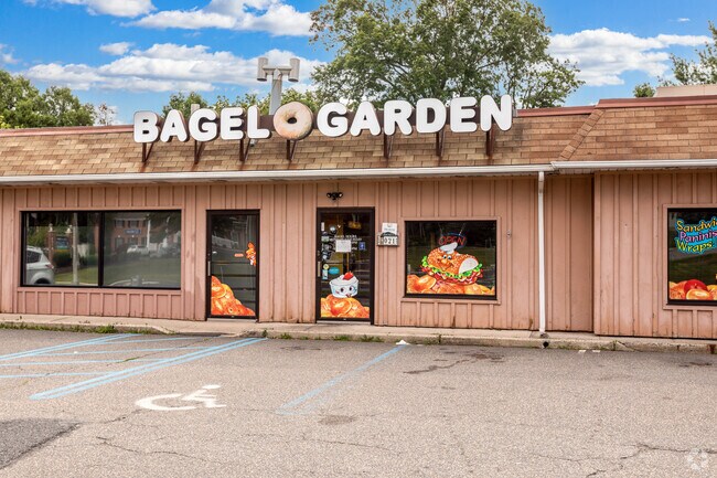 Get your breakfast at Bagel Garden in Branchburg Township.