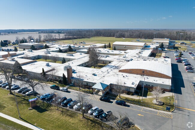 Madison Middle School Side Aerial