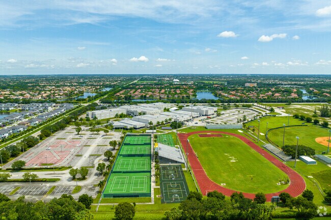 Everglades High School offers the great sports facilities for its students.
