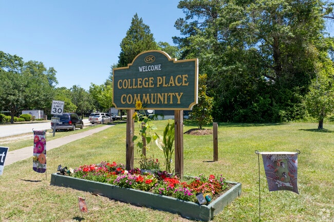 College Place has a charm all its' own with wide streets and a variety of home sizes.